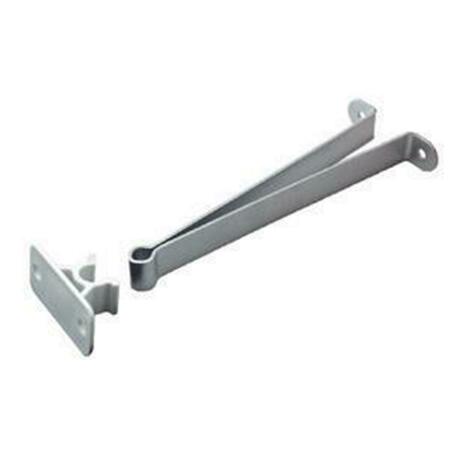 JR PRODUCTS Exterior Hardware RV 3 in. Metal C-Clip Door Holder J45-10545